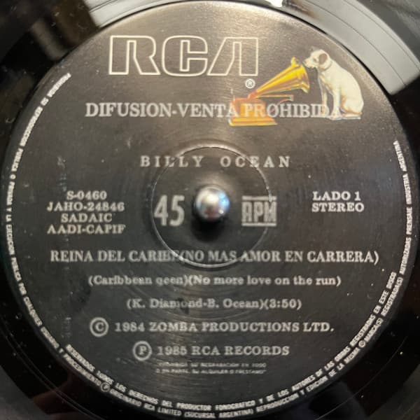 Billy Ocean & Pointer Sisters — Caribbean Queen (No More Love On The Run) / I'm So Excited