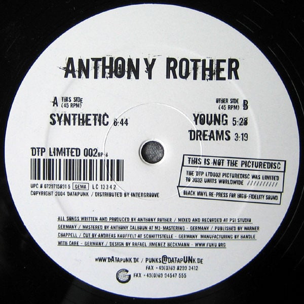 Anthony Rother – Synthetic / Young