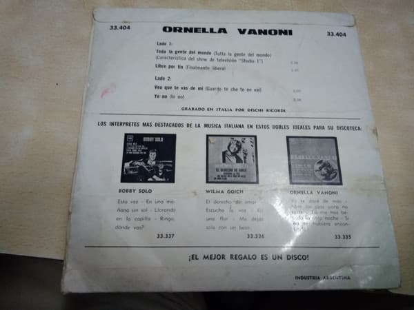 Ornella Vanoni — Toda La Gente Del Mundo