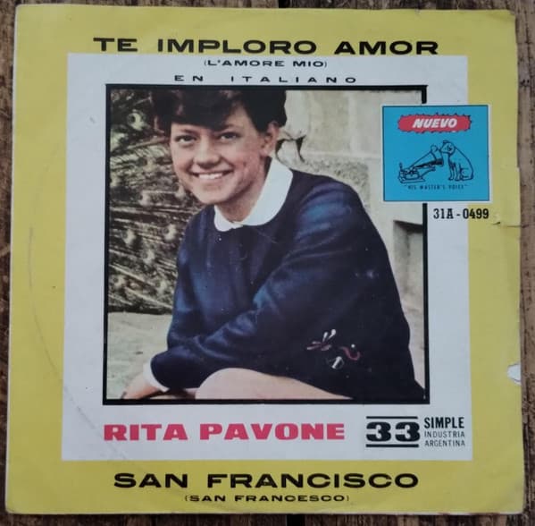 Rita Pavone — Te Imploro Amor = L'Amore Mio
