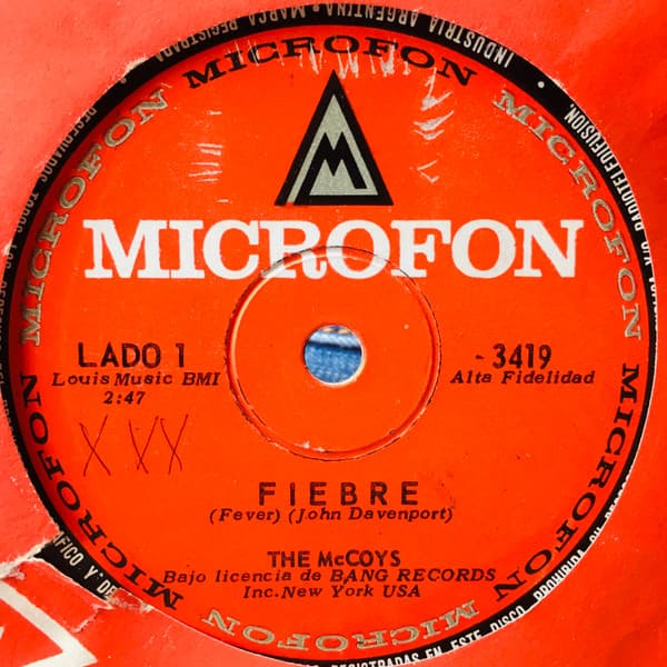 The McCoys — Fiebre = Fever