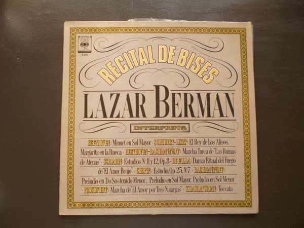 Lazar Berman — Recital De Bises