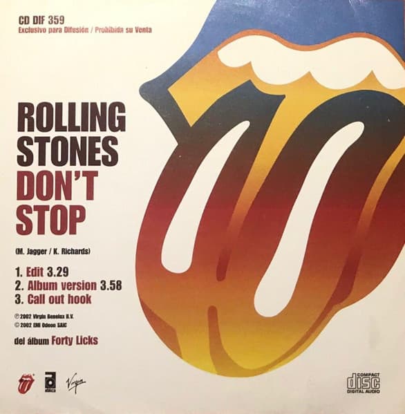 The Rolling Stones — Don't Stop