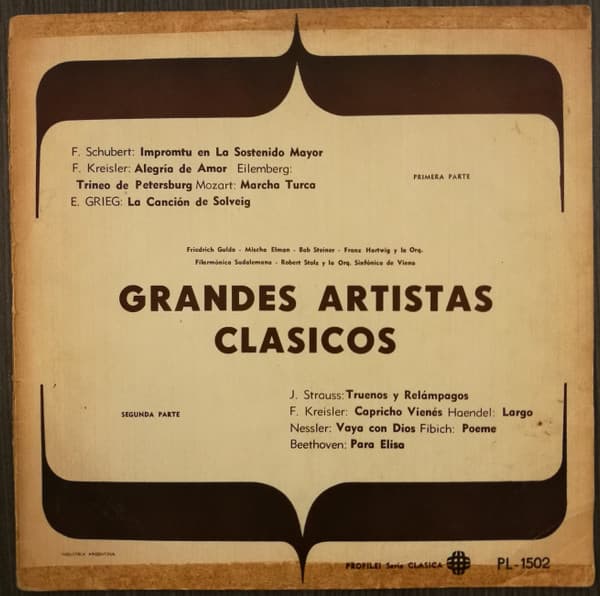 Various — Grandes Artistas Clasicos