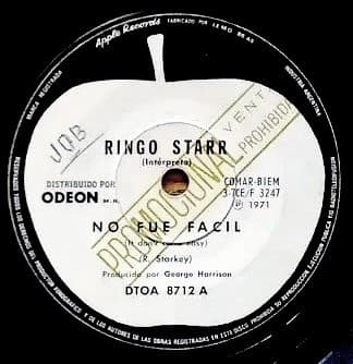 Ringo Starr — No Fue Fácil = It Don't Come Easy