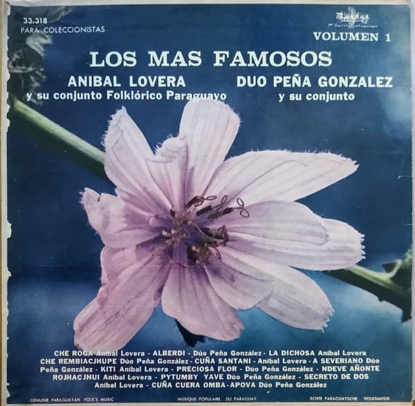 Anibal Lovera Y Su Conjunto Folklórico Paraguayo & Duo Peña - Gonzalez Y Su Conjunto — Los Mas Famosos Volumen 1
