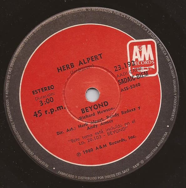 Herb Alpert — Beyond