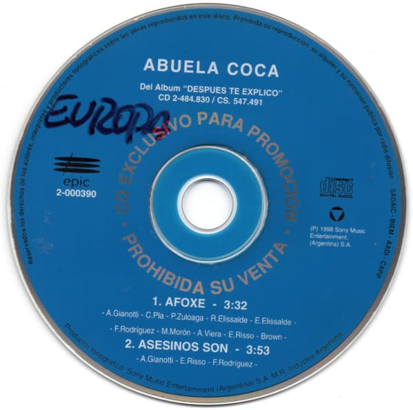 Abuela Coca — Afoxe / Asesinos Son