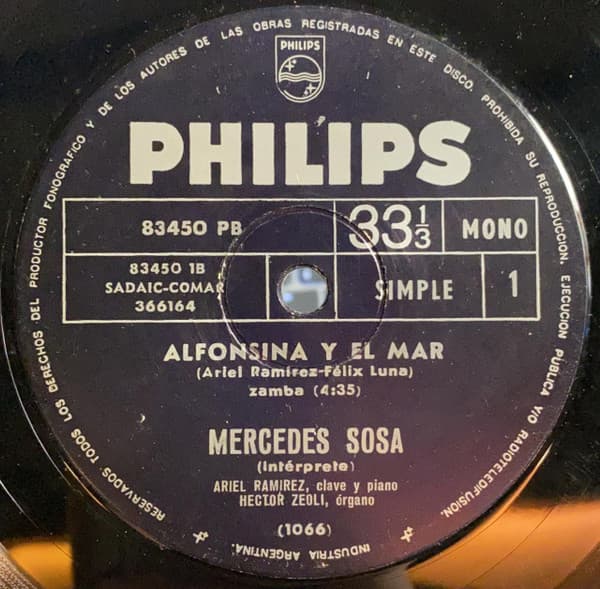 Mercedes Sosa — Alfonsina Y El Mar