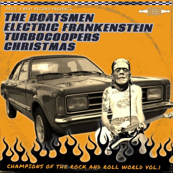 The Boatsmen & Christmas & Electric Frankenstein & Turbocoopers — Champions Of The Rock And Roll World Vol.1
