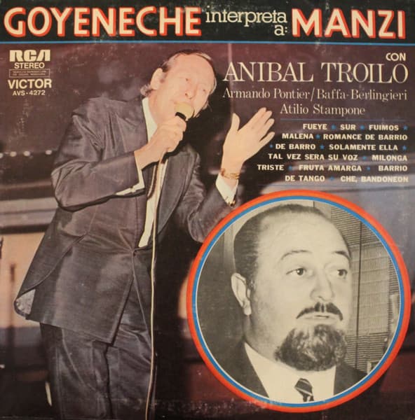 Roberto Goyeneche & Aníbal Troilo & Armando Pontier & Baffa-Berlingieri & Atilio Stampone — Goyeneche interpreta A: Manzi