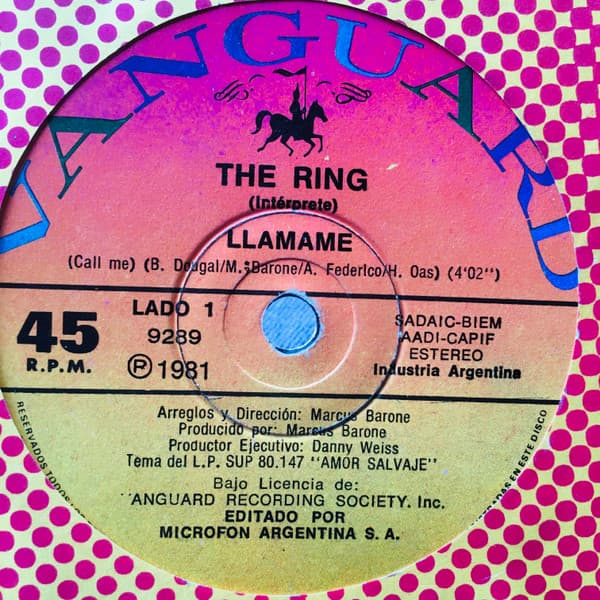 The Ring — Llamame / El Santo