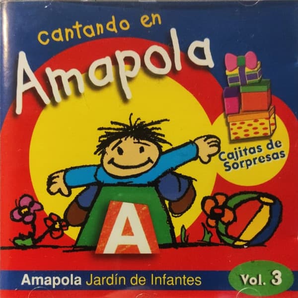 Amapola Jardin De Infantes — Cantando En Amapola Vol.3 (Cajitas De Sorpresas)