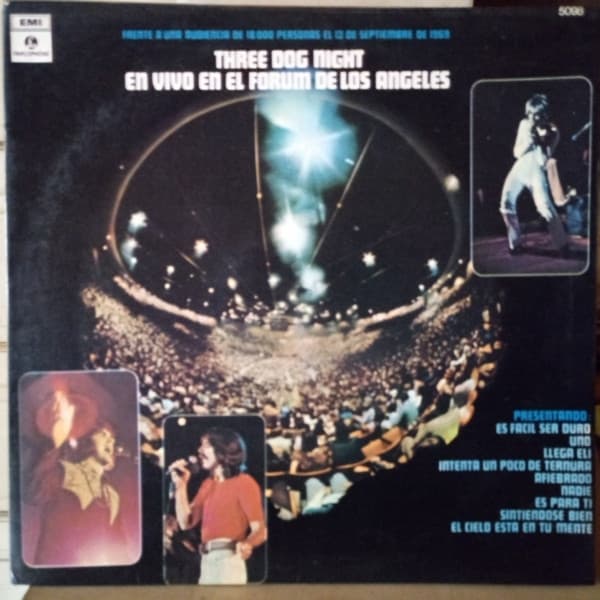Three Dog Night — En Vivo En El Forum De Los Angeles