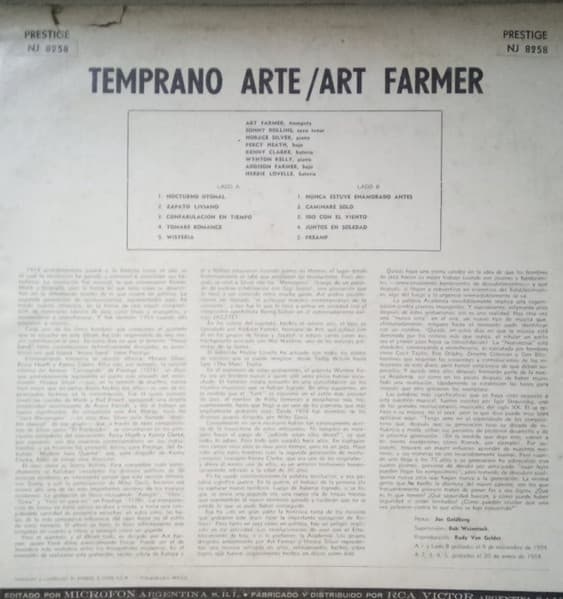 Art Farmer — Early Art
