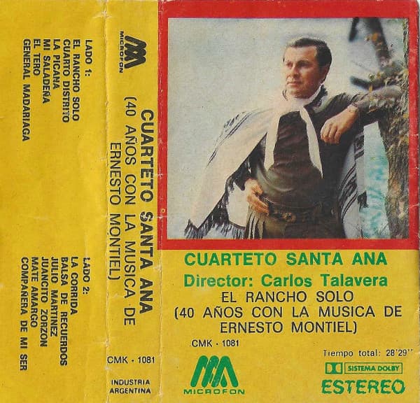 Cuarteto Santa Ana — El Rancho Solo