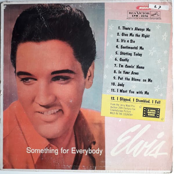 Elvis — Something For Everybody = Algo Para Todos