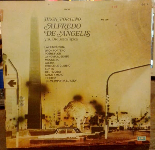 Alfredo de Angelis Y Su Orquesta Típica — Jiron Porteño