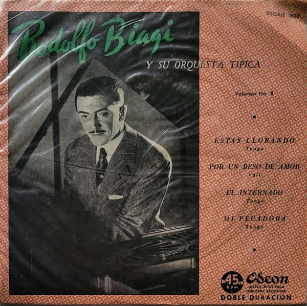 Rodolfo Biagi Y Su Orquesta Típica — Volumen Nº 8