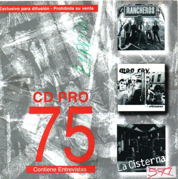 Los Rancheros & Man Ray & La Cisterna — Cd Pro 75