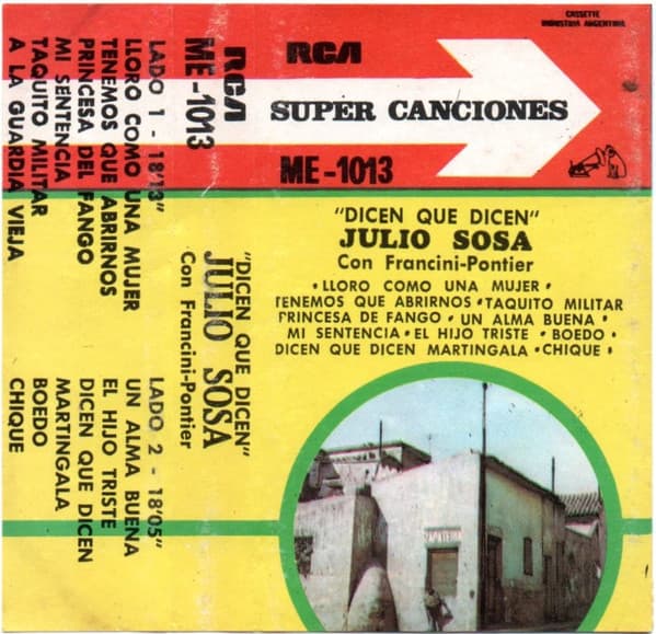 Julio Sosa & Francini - Pontier — Dicen Que Dicen