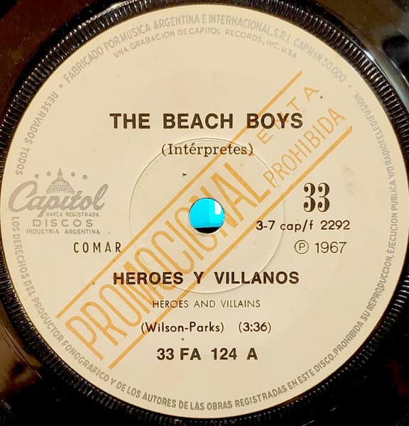 The Beach Boys — Héroes Y Villanos = Heroes And Villains