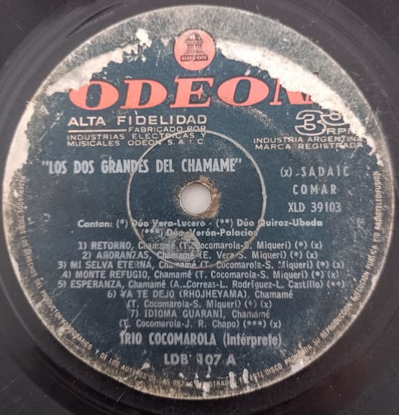 Trío Cocomarola & Cuarteto Santa Ana — Los Dos Grandes Del Chamame