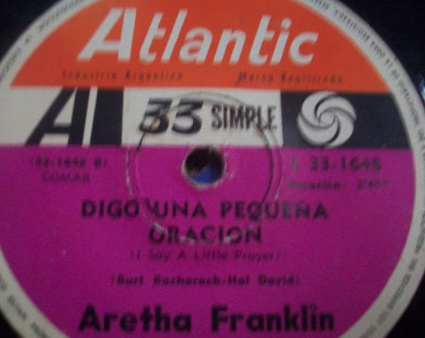 Aretha Franklin — The House That Jack Built / I Say A Little Prayer