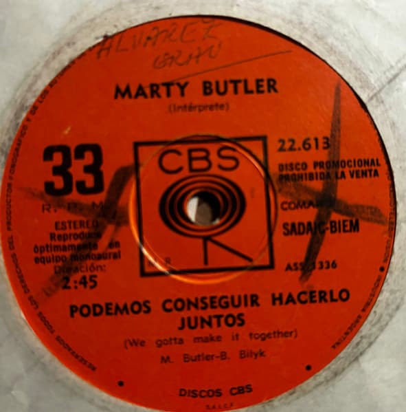 Marty Butler — Tiempo