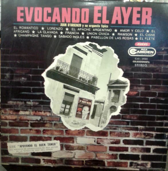 Juan D'Arienzo Y Su Orquesta Típica — Evocando El Ayer