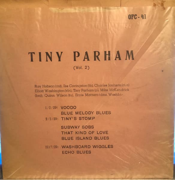 Tiny Parham — Vol. 2