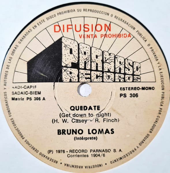 Bruno Lomas — Quedate / The Busco