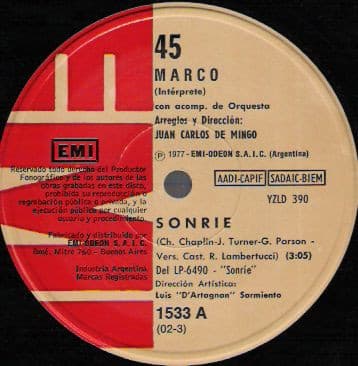 Marco — Sonríe / Yo No Se Qué Me Han Hecho Tus Ojos