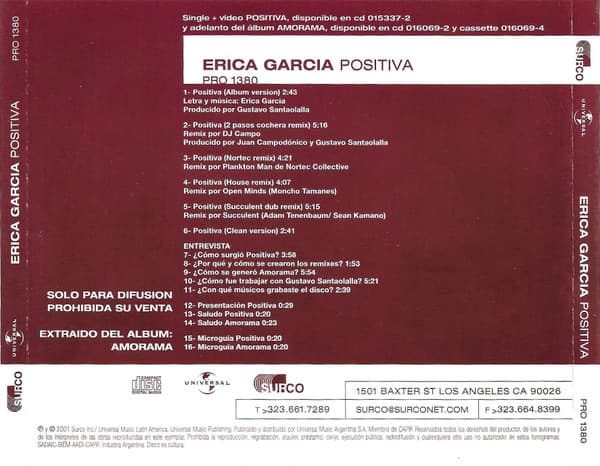 Erica Garcia — Positiva