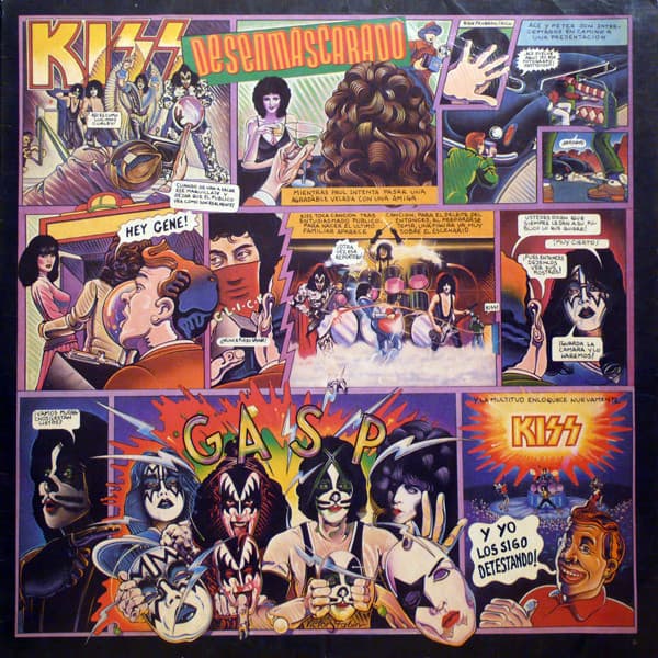 Kiss — Desenmascarado