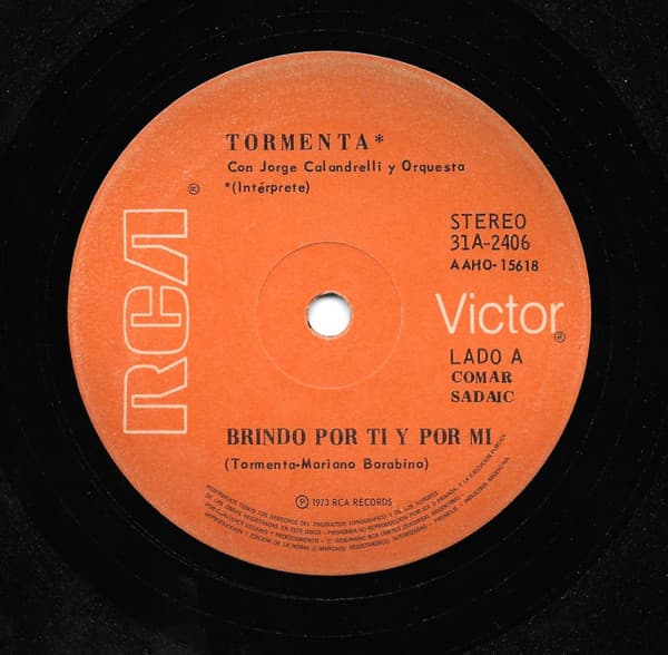 Tormenta & Jorge Calandrelli y Orquesta — Brindo Por Ti Y Por Mi