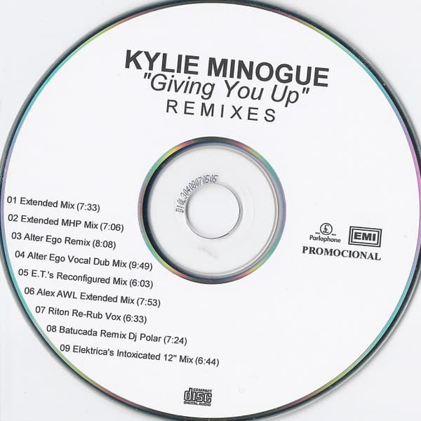 Kylie Minogue — Giving You Up Remixes