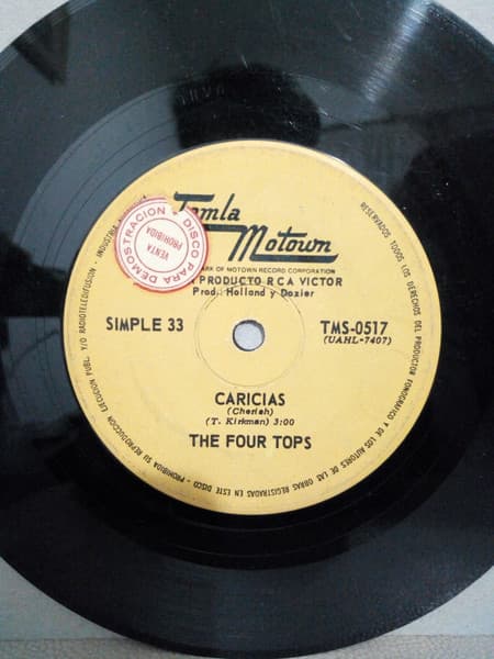 Four Tops — Caricias = Cherish