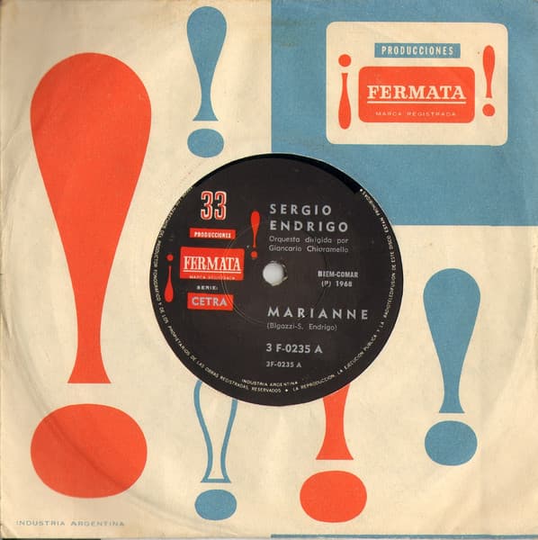 Sergio Endrigo — Marianne