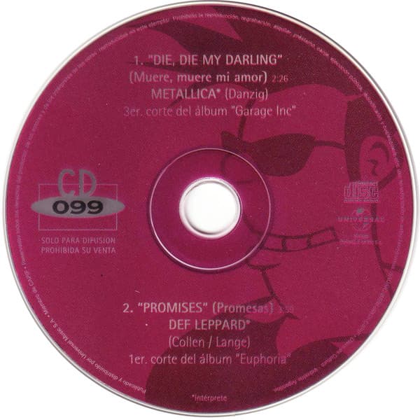 Metallica & Def Leppard — CD 099