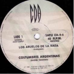 Los Abuelos De La Nada — Costumbres Argentinas