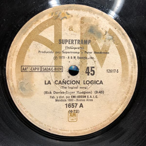 Supertramp — La Canción Lógica = The Logical Song