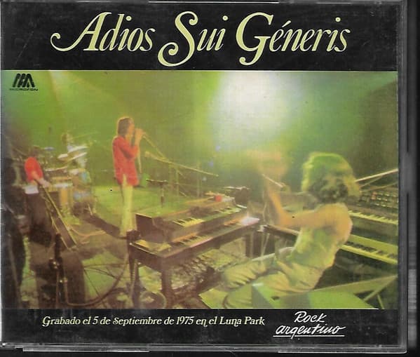 Sui Generis — Adios Sui Géneris