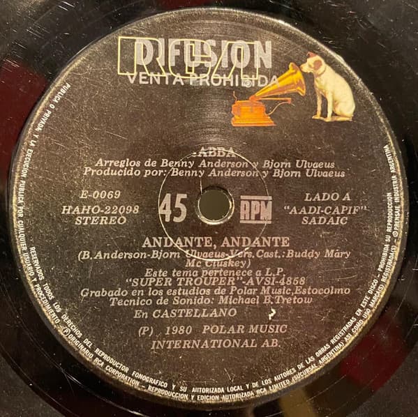 ABBA — Andante, Andante