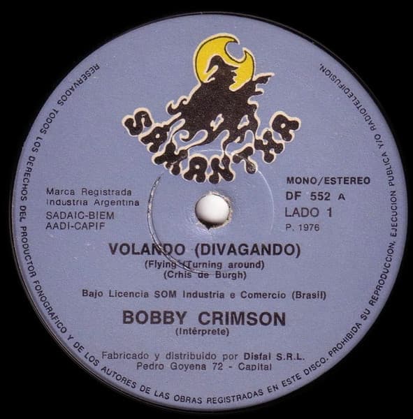 Bobby Crimson — Volando (Divagando)