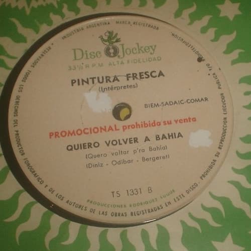 Pintura Fresca — Quiero Volver A Bahia