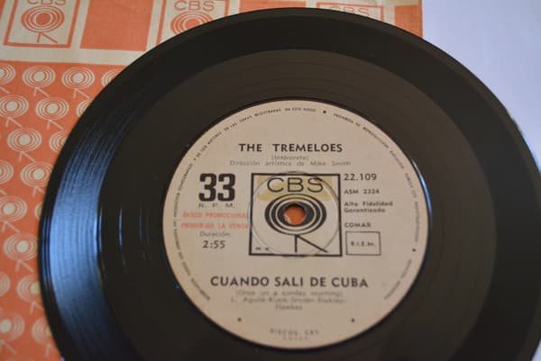 The Tremeloes — Cuando Salí De Cuba / Hola Mundo = Once On A Sunday Morning /Hello World