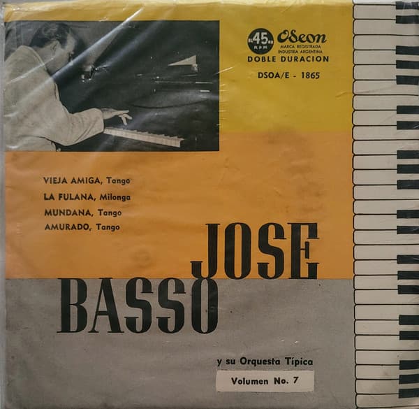 José Basso Y Su Orquesta Típica — Volumen No. 7