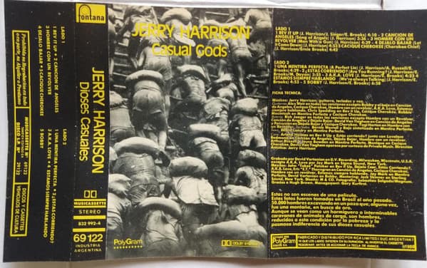 Jerry Harrison:Casual Gods — Dioses Casuales = Casual Gods