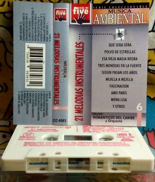 Romanticos Del Caribe y Su Orquesta — Musica Ambiental - 21 Melodías Instrumentales